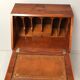 Donkey back secretary in English marquetry 1900s