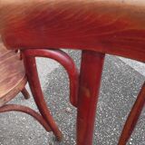 Set of 4 Thonet bistro chairs