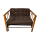 Two-seater bench convertible into a single bed.