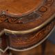 Napoleon III hairdresser worker marquetry 4 feet decorated with bronze