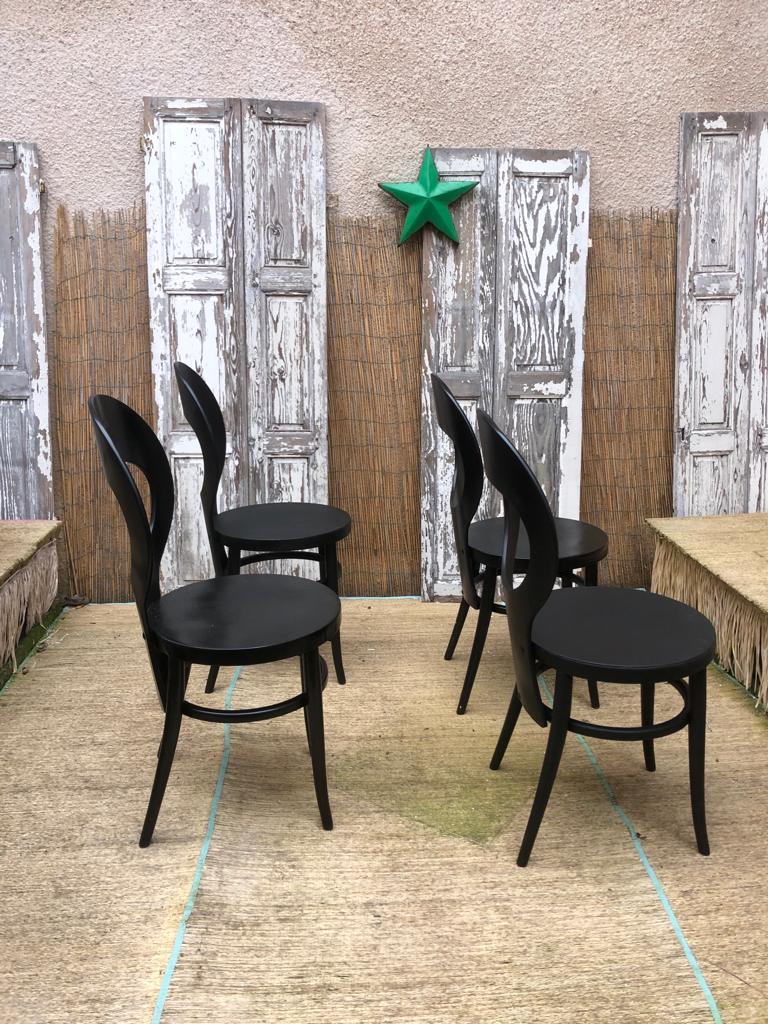4 Seagull chairs by Baumann