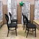 4 Seagull chairs by Baumann