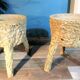 Pair of planters "Rocaille" 1950s