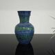 Vase by Aldo Londi for Bitossi 20th century blue background