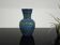 Vase by Aldo Londi for Bitossi 20th century blue background
