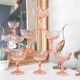 6 rosaline arcoroc luminarc champagne glasses