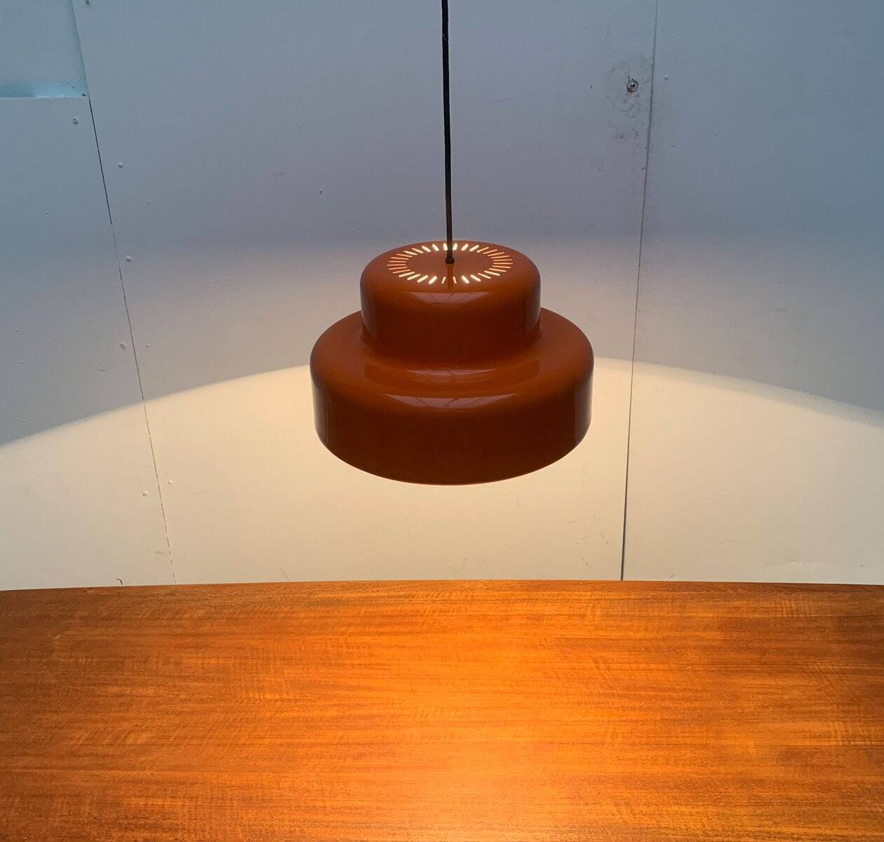 Danish mid-century suspension poker by Jo Hammerborg for Fog & Mørup