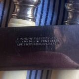 Set of 12 horn-handled knives