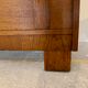 Small vintage art deco oak bookcase