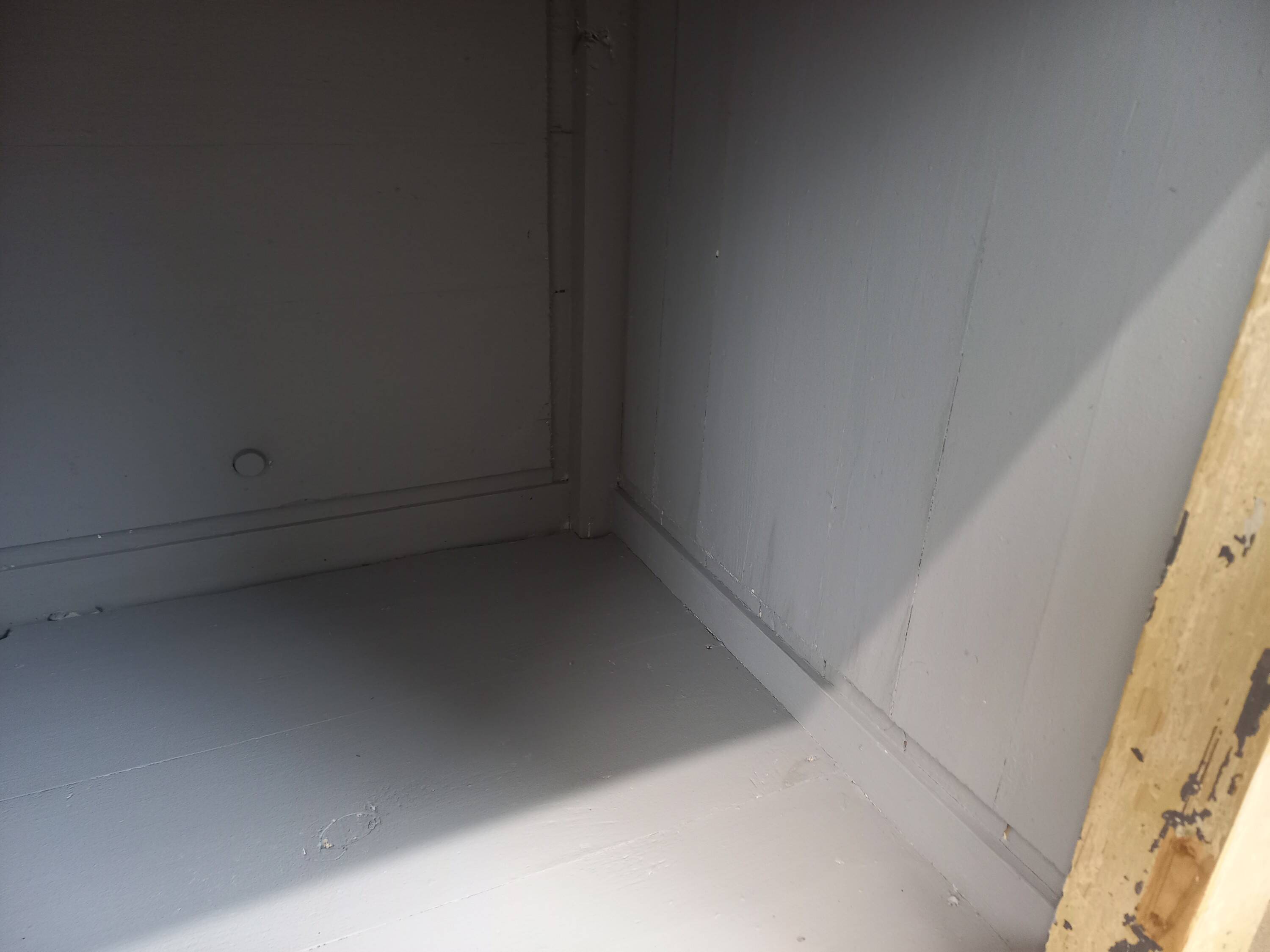 Weathered store bank