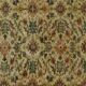 Vintage Turkish Oushak rug, floral beige and green, 263 x 158 cm.