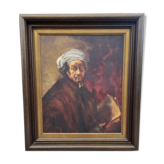 Oil on canvas - joop van hoorn - rembrandt cover