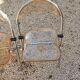 2 chaises pliantes plexi