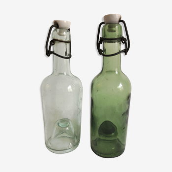 2 bottles with high prick - Capacity 300 ml