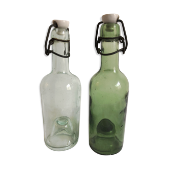 2 bottles with high prick - Capacity 300 ml