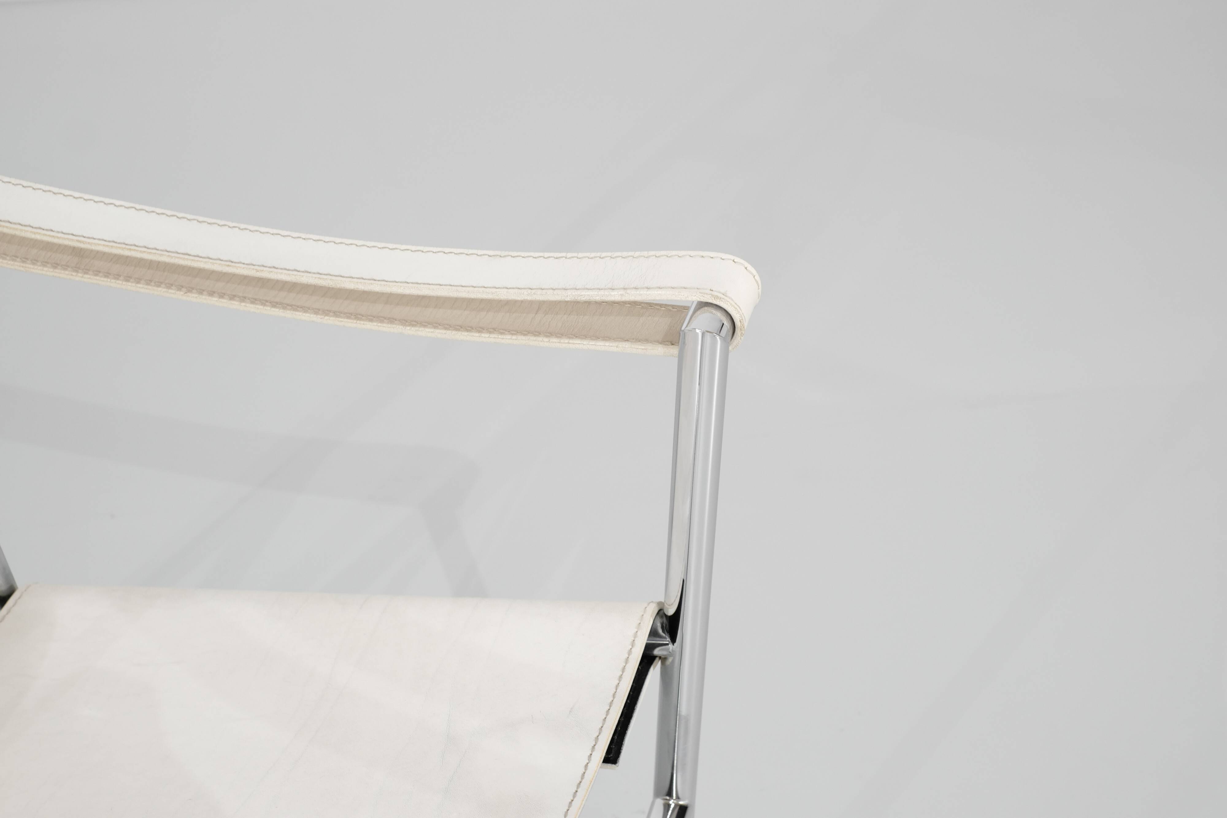 Fauteuil " LC1 " de Le Corbusier pour Cassina, Italie 1929.