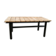Banc bois brut noir