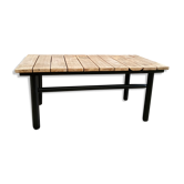 Wood bench