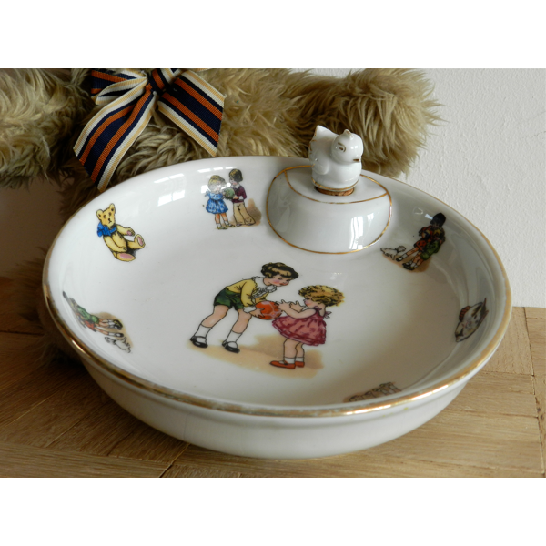Assiette A Bouillie En Porcelaine De Limoges France Service A Bebe Selency Assiette A Bouillie En Porcelaine De Limoges France Service A Bebe Selency