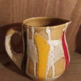 Ceramic pitcher from the 1950s