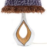 Colored ceramic lamp
