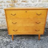 Commode a trois tiroirs vintage