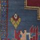 Oversize Handknotted Geometric Vintage Rug sku 1905