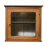 Antique oak wall or installation window