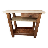 Solid wood table