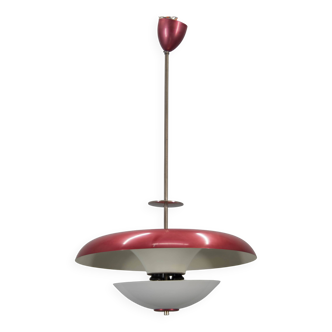Lustre violet Bauhaus par IAS, années 1930