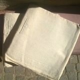 Old sheet "with monogram"