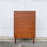 Scandinavian teak chiffonnier of the years 60
