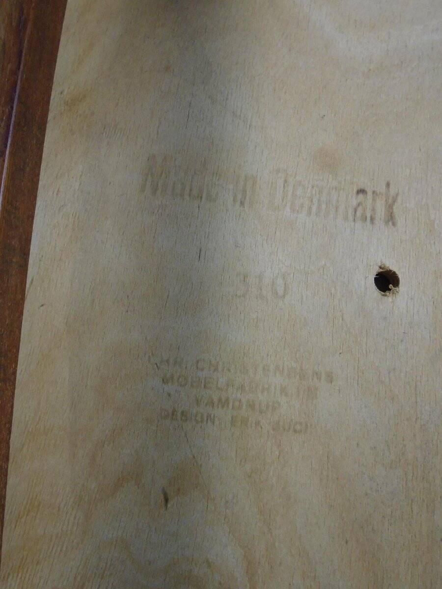 Teak Model 310 Dining Chairs by Erik Buch for Chr. Christensen, Denmark, 1960s, Set of 4