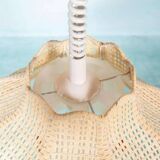 Swedish suspended lamp in bohemian strap.