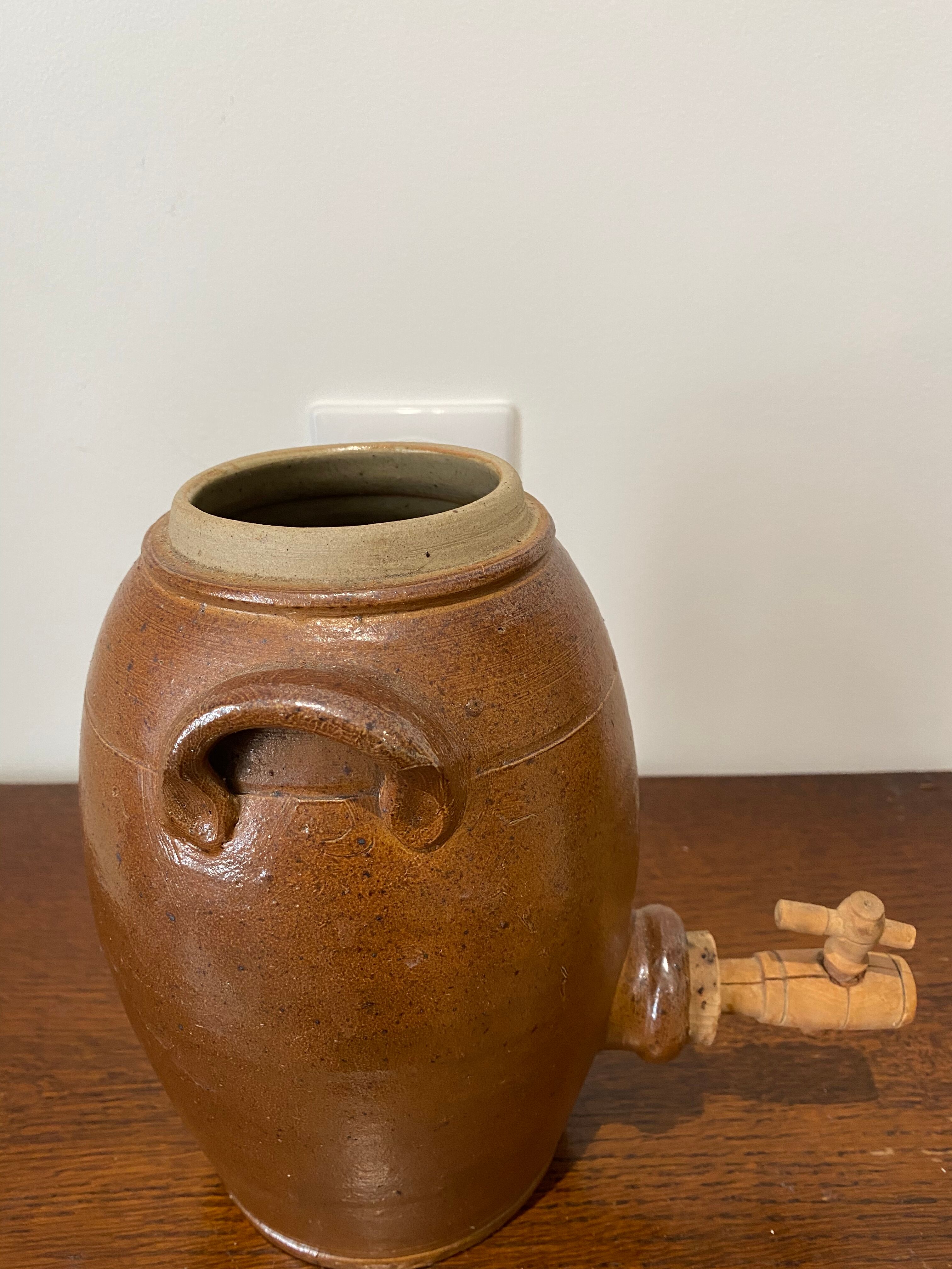 Ancient jace in brown sandstone