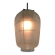 Modernist Pendant or Ceiling Lamp, Glass and Metal, 1930s/1940s, Sweden