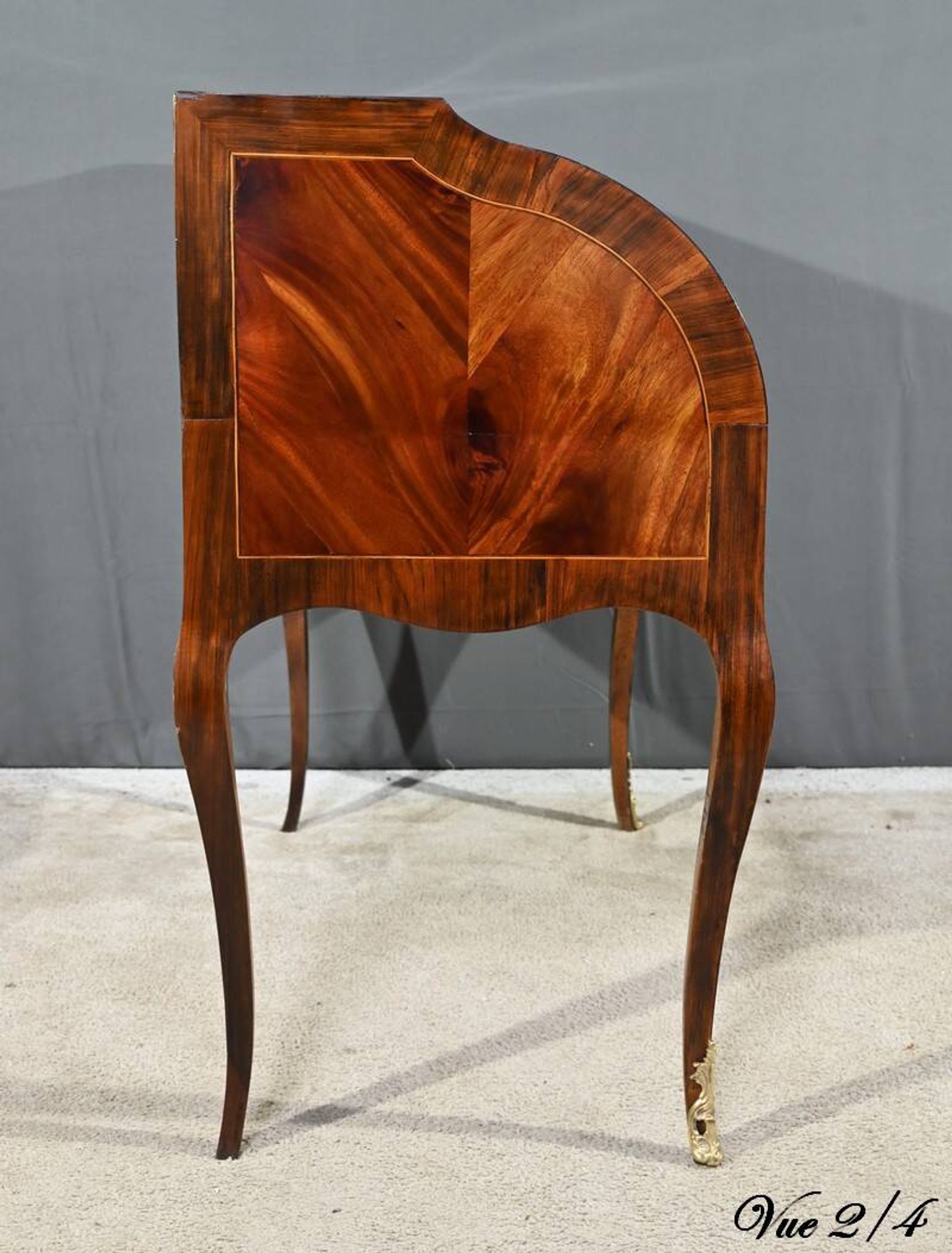 Mahogany and Rosewood Cylinder Desk, Louis XV period – 1st part XVI