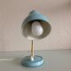 Sky blue / vintage casserole lamp 50s-60s