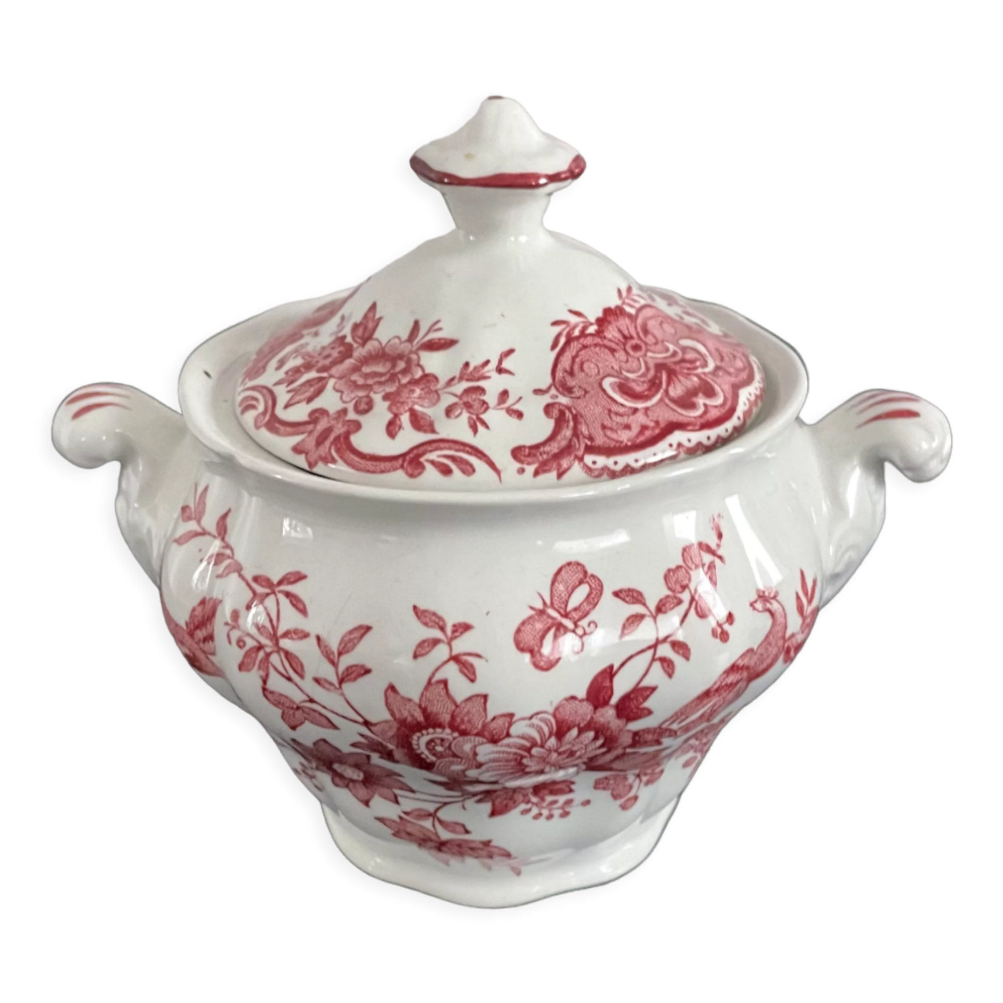 English porcelain sugar RIDGWAY Windsor model