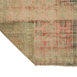 Anatolian handmade vintage rug 278 cm x 196 cm