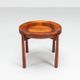 Table tray sculpturale Jens Quistgaard en teck Danemark 1960