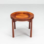 Table tray sculpturale Jens Quistgaard en teck Danemark 1960
