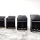 Fauteuils cuir Afra & Tobia Scarpa pour Maxalto, Modèle Artona 8552