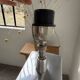XL lamp made of aluminium 1980