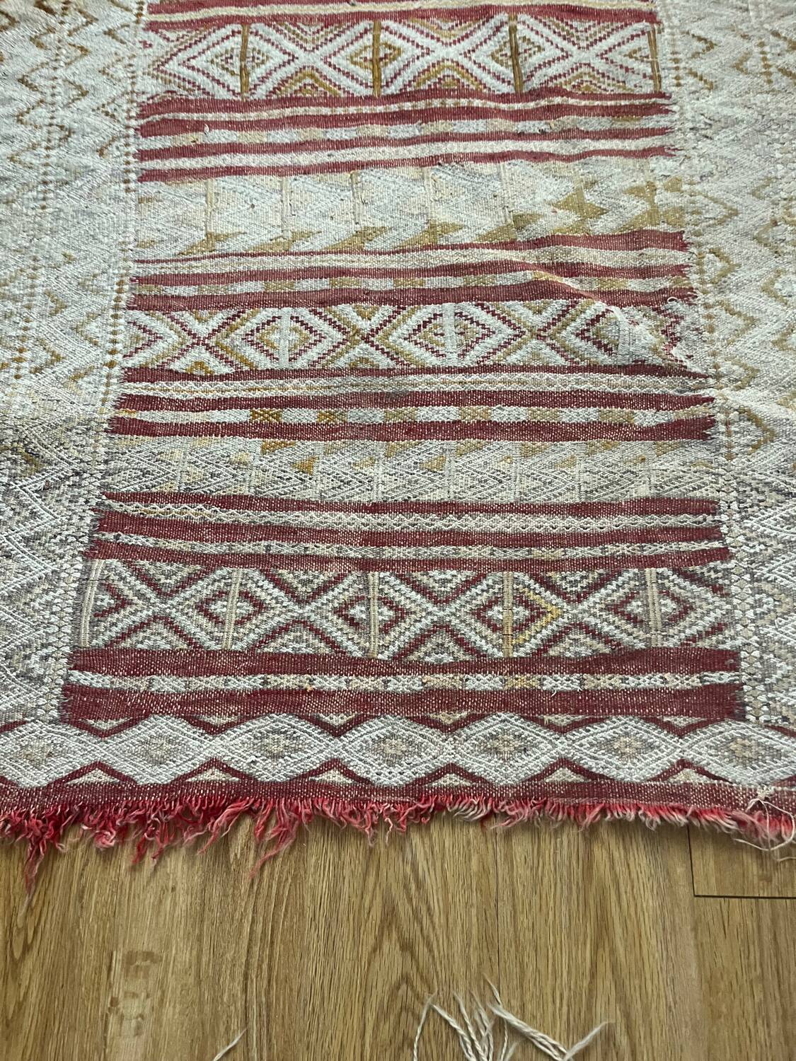 Vintage Berber kilim