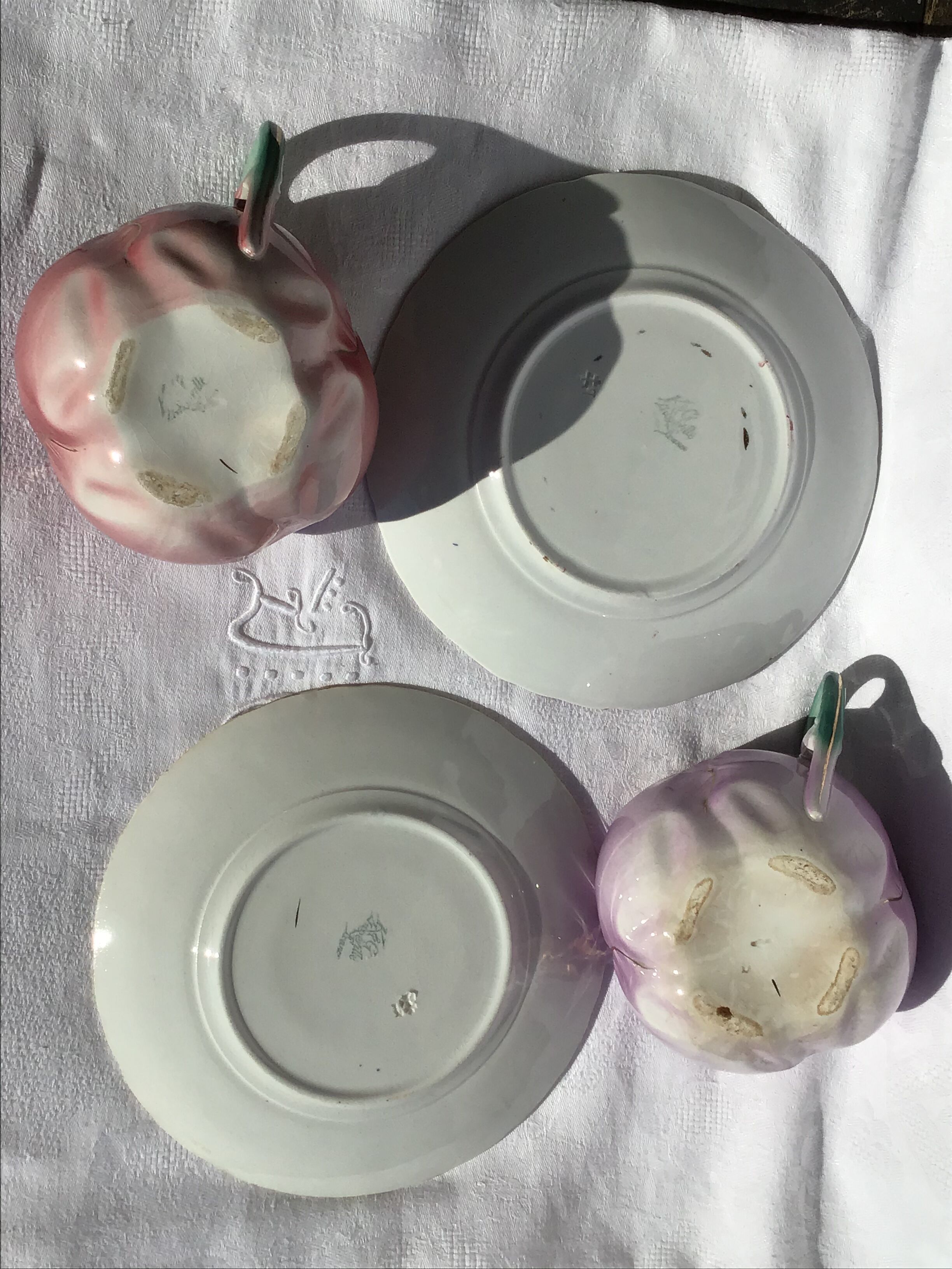 Pair lunches K&G Lunéville pink