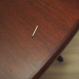 Mahogany table, Danish design, 90s, manufacturer: Skovby