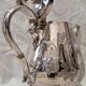 Napoleon III teapot in silver-plated metal – 19th century – Rococo decoration