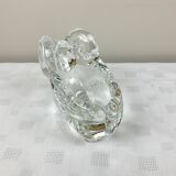 Solid crystal ram ashtray