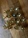 Set of brass candle holders x15